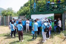 В Азербайджане состоялся очередной летний лагерь под названием «Вернем зубров в нашу природу!» (ФОТО)