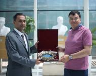Вице-премьер, министр туризма и культурного наследия Узбекистана посетил Международный центр мугама в Баку (ФОТО)