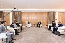 Prezident İlham Əliyev Pakistan Senatının sədrini qəbul edib (FOTO/VİDEO) (YENİLƏNİB)
