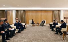 Президент Ильхам Алиев принял председателя Сената Узбекистана (ФОТО/ВИДЕО)
