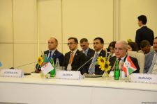 Heads of delegations delivering speeches at Baku Conference of Non-Aligned Movement Parliamentary Network (PHOTO)