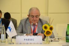 Heads of delegations delivering speeches at Baku Conference of Non-Aligned Movement Parliamentary Network (PHOTO)