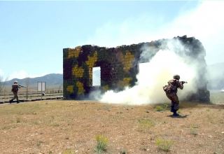 Azerbaijan holds training exercises in Land Forces Operations Commando units (VIDEO)