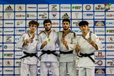 Сборная Азербайджана по дзюдо заняла первое место на турнире в Румынии (ФОТО)