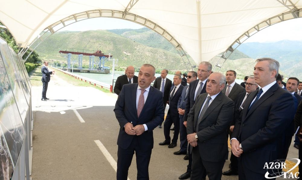 Prime Minister Ali Asadov and Head of Coordination Headquarters of Presidential Administration Samir Nuriyev visit Azerbaijani liberated territories (PHOTO)
