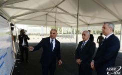 Prime Minister Ali Asadov and Head of Coordination Headquarters of Presidential Administration Samir Nuriyev visit Azerbaijani liberated territories (PHOTO)