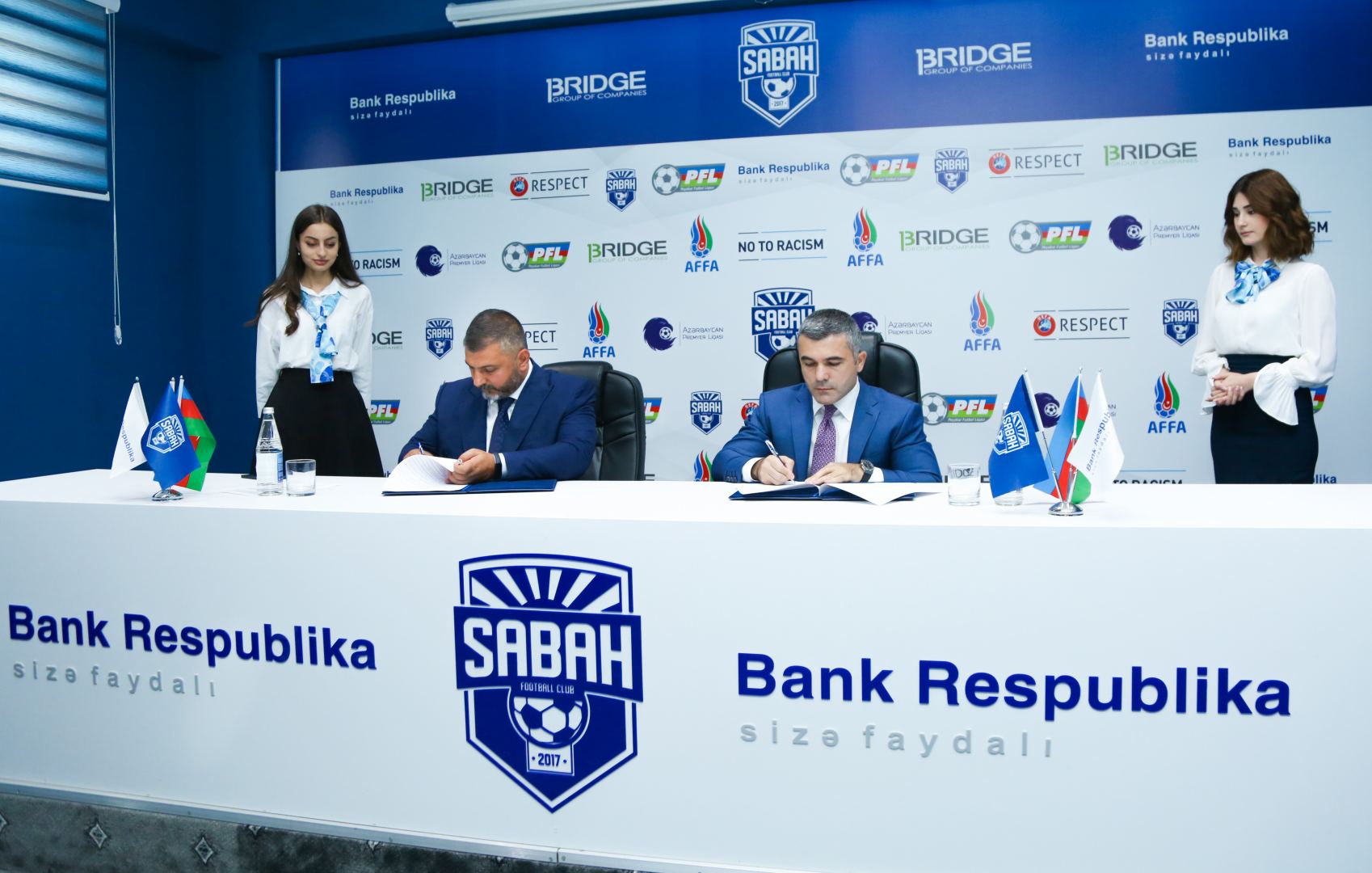 Банк Республика и ФК «Сабах» подписали новое соглашение о сотрудничестве (ФОТО/ВИДЕО)