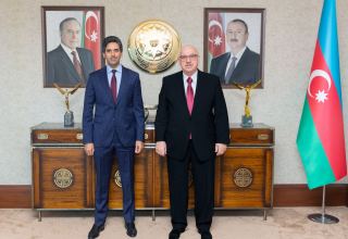 The President of AZAL Jahangir Asgarov Meets Ambassador of the State of Qatar to the Republic of Azerbaijan