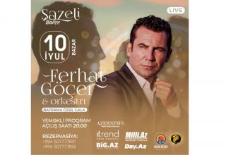 Звезда турецкой эстрады Ферхат Гёчер выступит в Баку с концертом, посвященным Гурбан байрамы (ФОТО)
