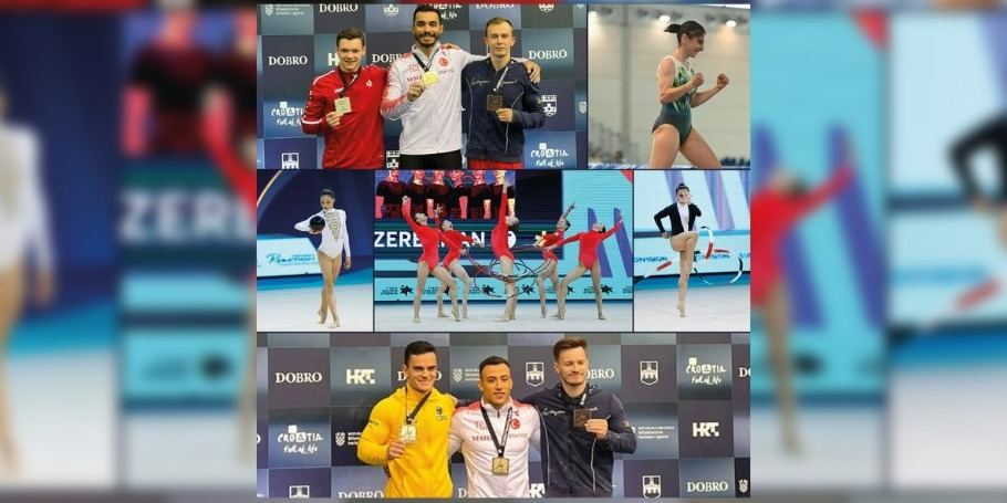 Команда в групповых упражнениях по художественной гимнастике сохранила лидирующую позицию в рейтинге азербайджанских спортсменов