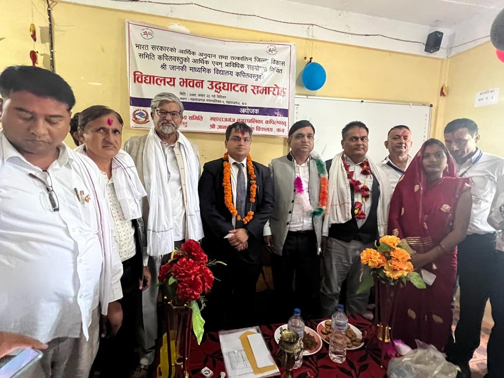 Nepal: Indian envoy inaugurates schools built under Government of India grant assistance