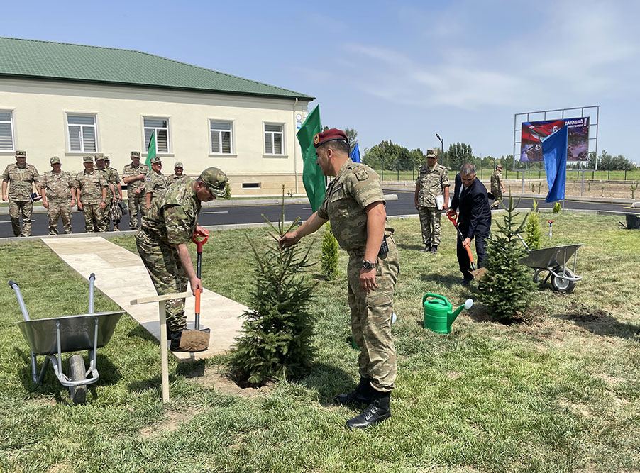 В Ходжавенде состоялось открытие новой воинской части (ФОТО/ВИДЕО)