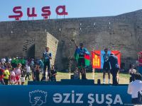 Winners of second stage of "Dear Shusha" int’l cycling race awarded (PHOTO)