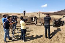 В годовщину Товузских боев минобороны Азербайджана организовало медиа-тур в воинскую часть (ФОТО)