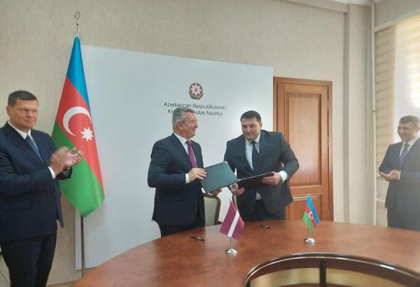 Azerbaijan's Vegetable Institute, Latvian Life Sciences University sign MoU (PHOTO)