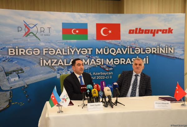 Baku Port, Turkish Albayrak co-op to boost vehicles transit from Türkiye to Central Asia via Azerbaijan