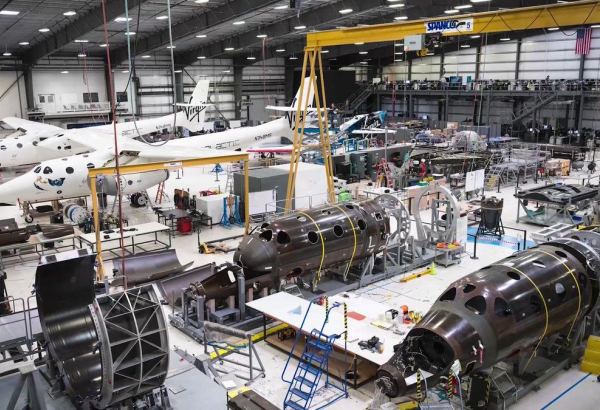 Virgin Galactic построит завод по сборке космических кораблей в Аризоне