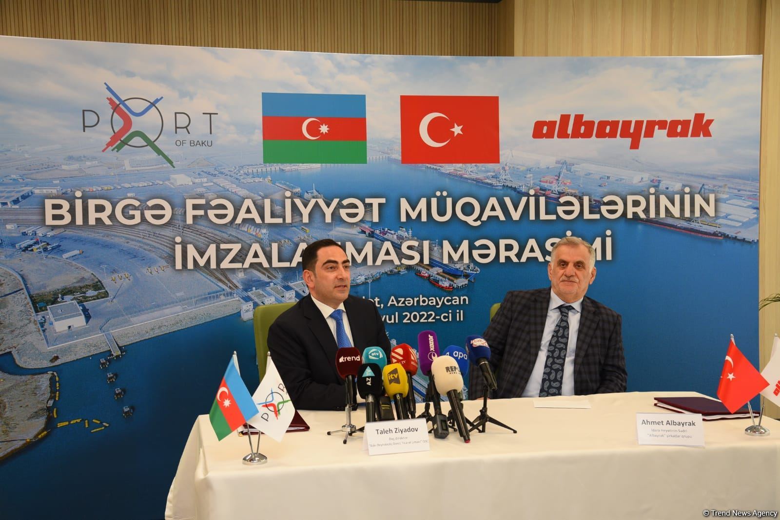 Baku Port, Turkish Albayrak co-op to boost vehicles transit from Türkiye to Central Asia via Azerbaijan