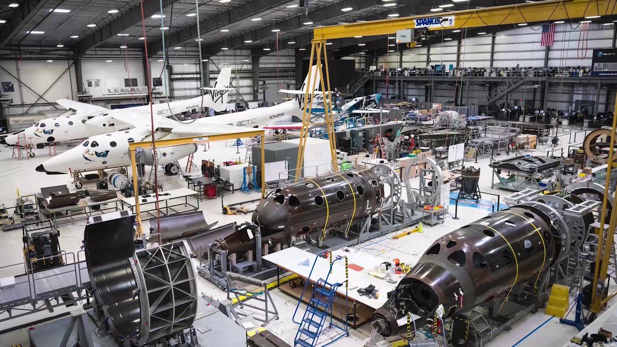 Virgin Galactic построит завод по сборке космических кораблей в Аризоне