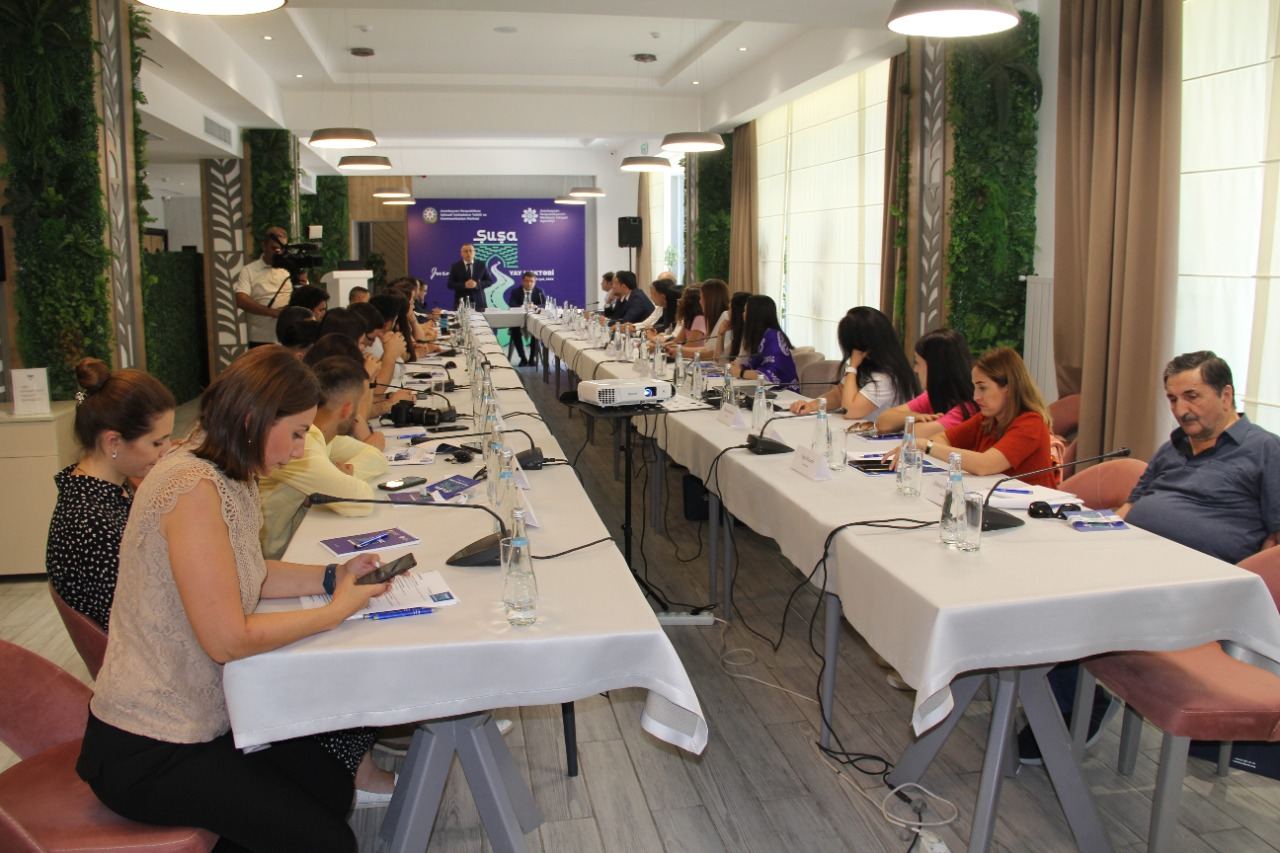 В Шуше стартовал двухдневный тренинг для журналистов (ФОТО)