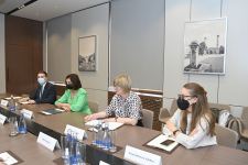 Ceyhun Bayramov Almaniya Parlamentinin vitse-prezidenti ilə görüşüb (FOTO)
