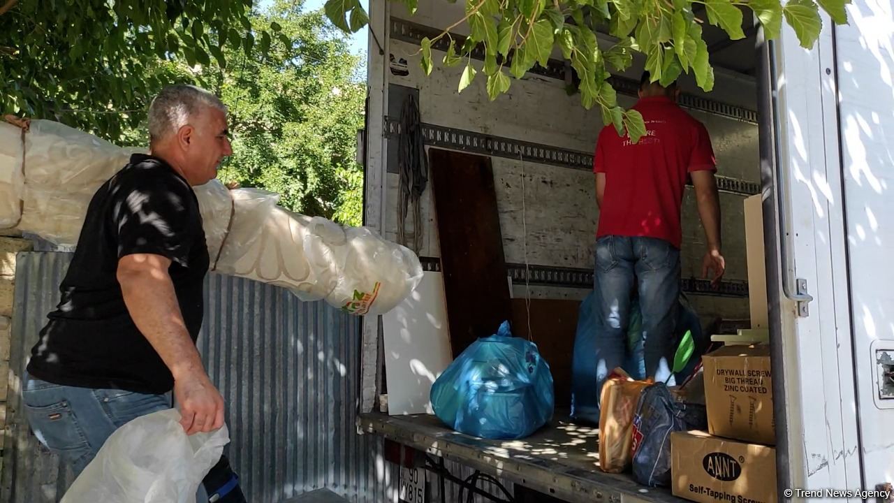 Natives of Azerbaijani Zangilan's Aghali village preparing to return home (PHOTO/VIDEO)