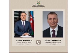 Джейхун Байрамов обсудил с латвийским коллегой партнерство Азербайджана и ЕС