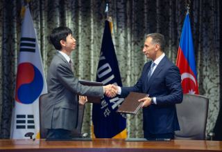 Южная Корея выделила грант в $2 млн на развитие инноваций в Азербайджане (ФОТО)