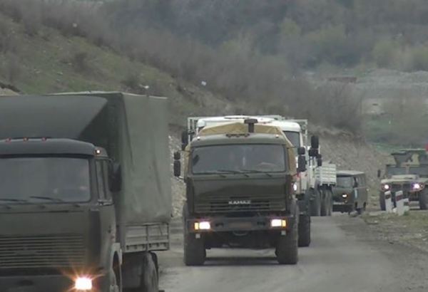 Azerbaijani soldiers detain, send back convoy of Russian peacekeepers in Aghdam