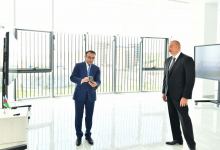 President Ilham Aliyev takes part in opening of Sumgayit regional “ASAN xidmət” Center No.2 (PHOTO/VIDEO)