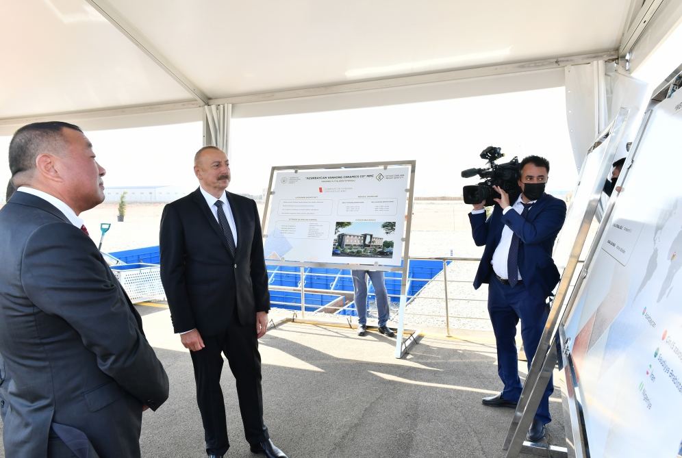 President Ilham Aliyev attends inauguration and groundbreaking ceremonies of new manufacturing enterprises in Sumgayit Chemical Industry Park (PHOTO/VIDEO)