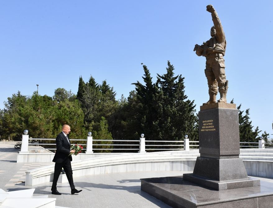 Президент Ильхам Алиев посетил Сумгайыт (ФОТО/ВИДЕО)