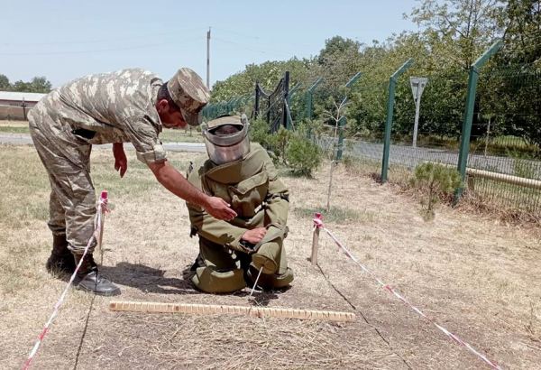 Azerbaijani, Turkish sappers holding joint exercises (PHOTO/VIDEO)