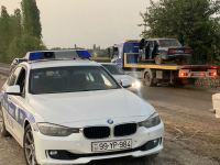 Bərdədə iki avtomobil toqquşub, 1 nəfər ölüb, 6 şəxs yaralanıb (FOTO)