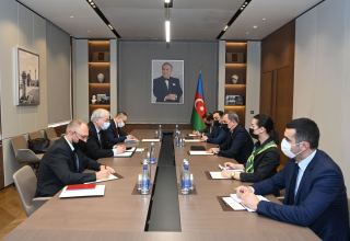 Джейхун Байрамов обсудил со спецпредставителем МИД РФ азербайджано-армянские отношения (ФОТО)