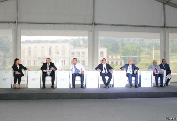 Talks on “Shusha city's trace in Azerbaijani press” held within International Media Forum in Shusha (PHOTO)