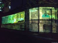 На стенах бакинской бани "Фантазия" представлен удивительный 3D-mapping, реализованный  посольством Германии и QGallery (ФОТО)
