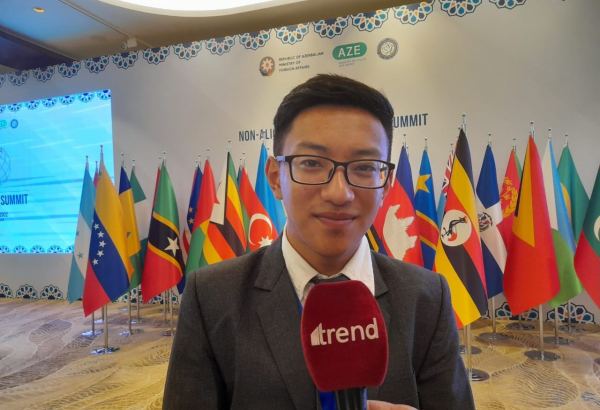 Саммит Движения неприсоединения в Баку - прекрасная платформа для обсуждения идей молодежи - представитель Бутана (ВИДЕО)