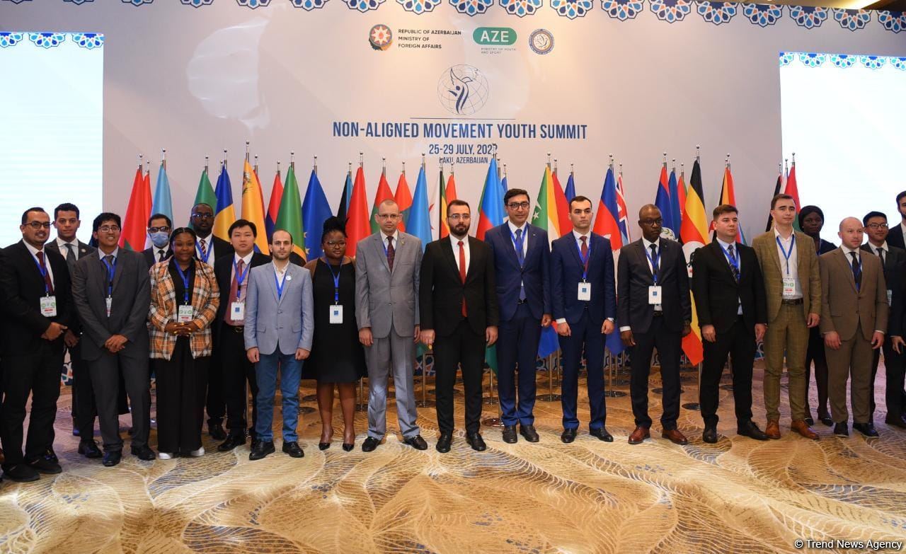 Azerbaijan holding Youth Summit of Non-Aligned Movement in Baku (PHOTO)