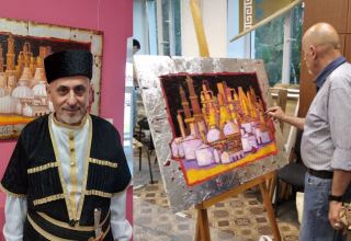Симфония труда! Татарстан восхищен работами азербайджанского художника  (ФОТО)