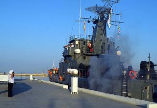 Два корабля ВМС Азербайджана вошли в российский порт (ФОТО)