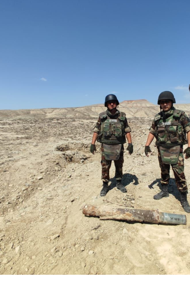Various abandoned weapons found on territory of Azerbaijan's Khizi district (PHOTO/VIDEO)