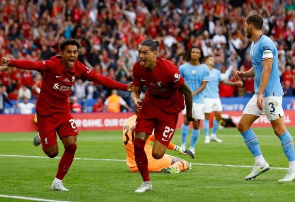 Liverpool beat Man City 3-1 to win Community Shield for first time since 2006