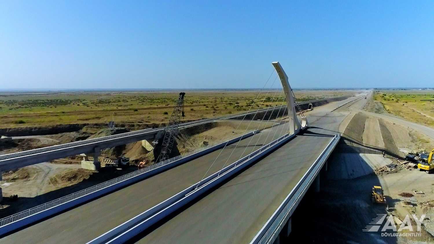 Строительство автодороги Барда-Агдам продолжается ускоренными темпами (ФОТО/ВИДЕО)