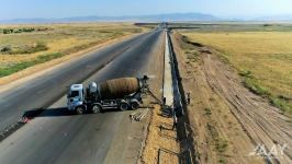 Строительство автодороги Барда-Агдам продолжается ускоренными темпами (ФОТО/ВИДЕО)
