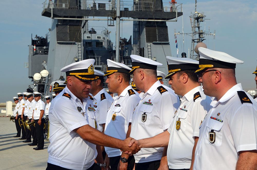 Завершился визит делегации ВМС Азербайджана в Россию (ФОТО)