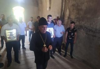 Члены Албано-удинской христианской религиозной общины посетили Гадрут (ФОТО)