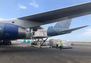 Azerbaijan's Baku, Ganja send another batch of humanitarian aid to Ukraine (PHOTO/VIDEO)