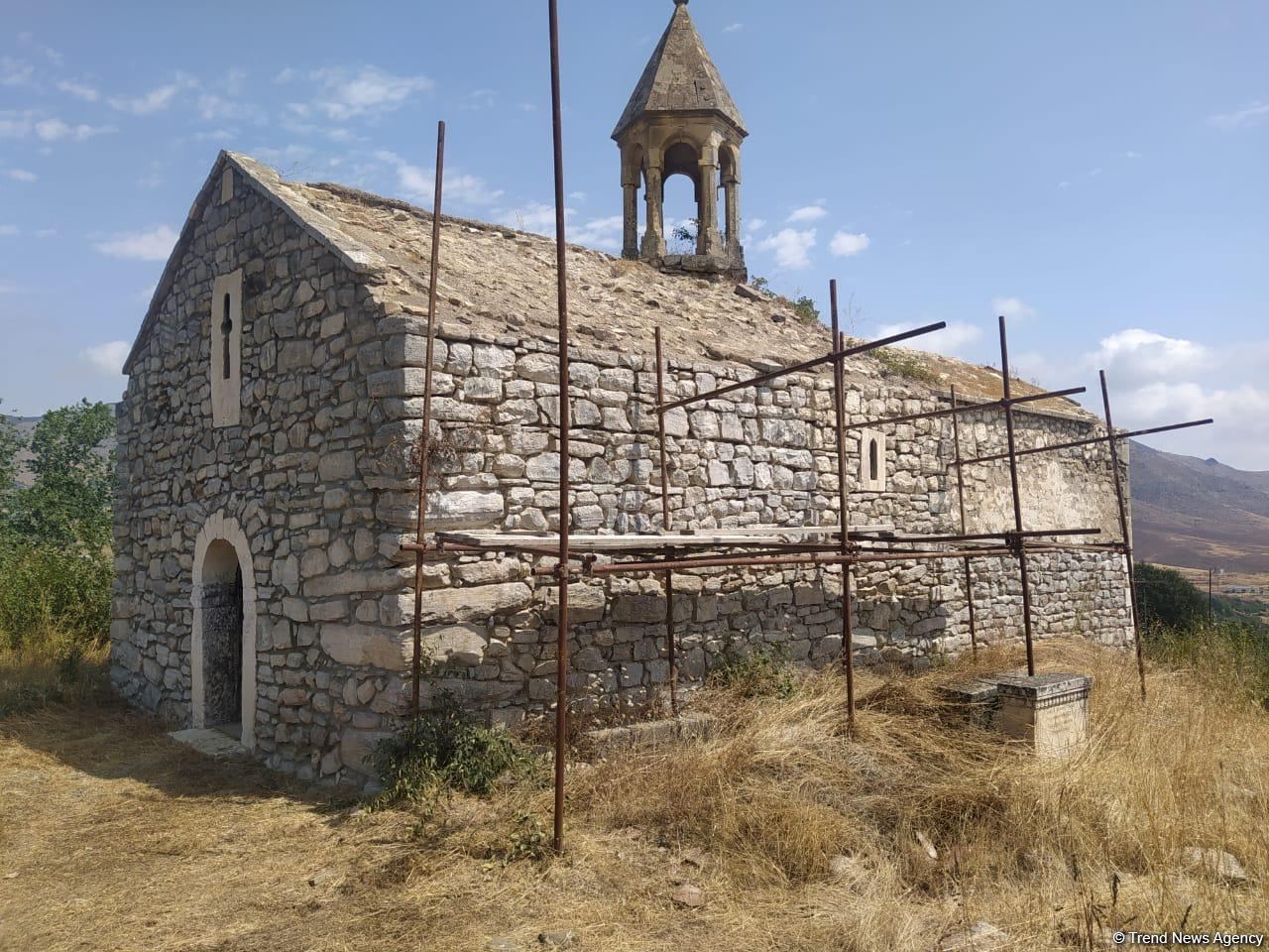 Members of Albanian-Udi Christian community visit Azerbaijan's Hadrut village (PHOTO)