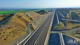 Construction of Horadiz-Jabrayil-Zangilan-Aghband highway continues (PHOTO)